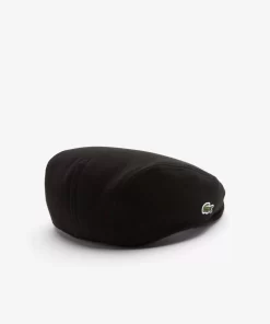 Lacoste Caps & Hats-Unisex Embroidered Crocodile Beret