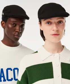 Lacoste Caps & Hats-Unisex Embroidered Crocodile Beret