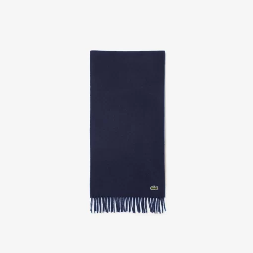 Lacoste Scarves & Stoles-Unisex Felt Wool And Cashmere Scarf Set