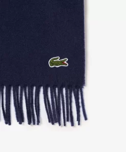 Lacoste Scarves & Stoles-Unisex Felt Wool And Cashmere Scarf Set