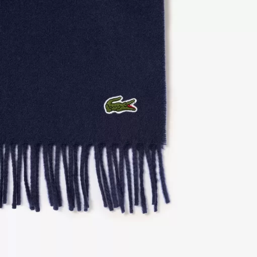 Lacoste Scarves & Stoles-Unisex Felt Wool And Cashmere Scarf Set