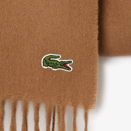 Lacoste Scarves & Stoles-Unisex Felt Wool And Cashmere Scarf Set