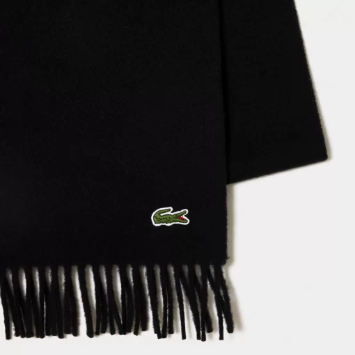 Lacoste Scarves & Stoles-Unisex Felt Wool And Cashmere Scarf Set