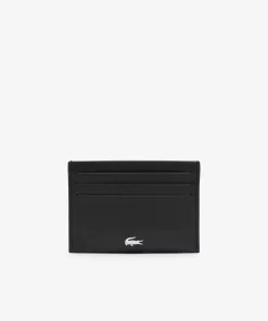 Lacoste Wallets & Small Leather Goods-Unisex Fg Credit Card Holder In Leather