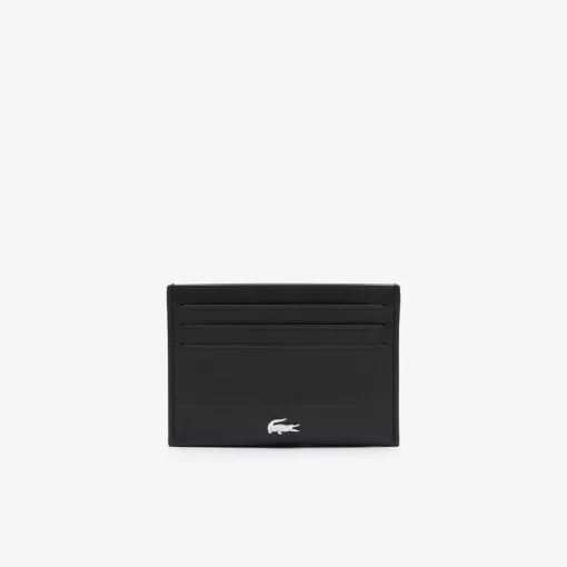 Lacoste Wallets & Small Leather Goods-Unisex Fg Credit Card Holder In Leather