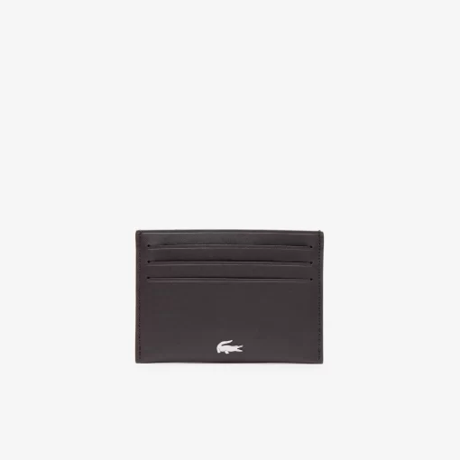 Lacoste Wallets & Small Leather Goods-Unisex Fg Credit Card Holder In Leather