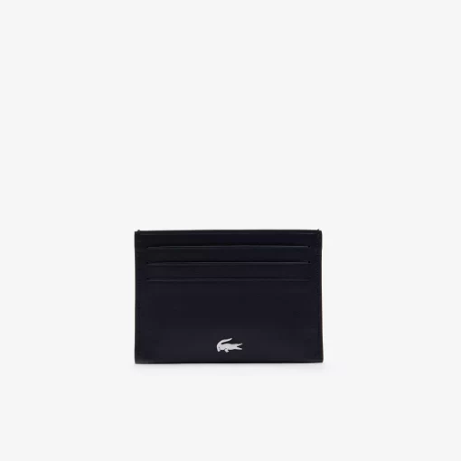 Lacoste Wallets & Small Leather Goods-Unisex Fg Credit Card Holder In Leather