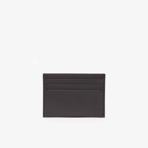 Lacoste Wallets & Small Leather Goods-Unisex Fg Credit Card Holder In Leather