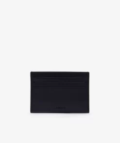 Lacoste Wallets & Small Leather Goods-Unisex Fg Credit Card Holder In Leather