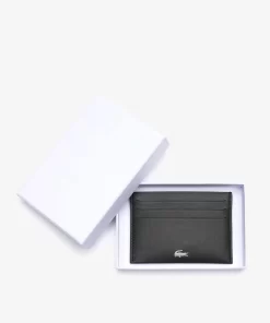 Lacoste Wallets & Small Leather Goods-Unisex Fg Credit Card Holder In Leather