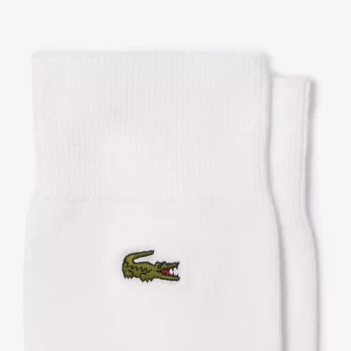 Lacoste Socks-Unisex High-Cut Organic Cotton Socks Five-Pack