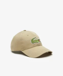 Lacoste Caps & Hats-Unisex Adjustable Organic Cotton Twill Cap