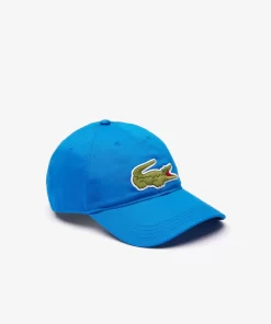 Lacoste Caps & Hats-Unisex Adjustable Organic Cotton Twill Cap