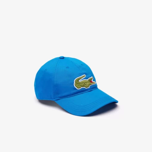 Lacoste Caps & Hats-Unisex Adjustable Organic Cotton Twill Cap