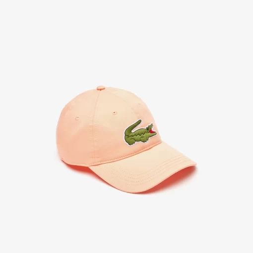 Lacoste Caps & Hats-Unisex Adjustable Organic Cotton Twill Cap