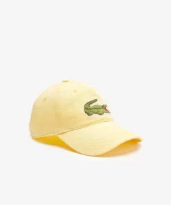 Lacoste Caps & Hats-Unisex Adjustable Organic Cotton Twill Cap