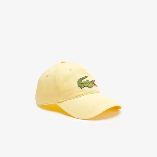 Lacoste Caps & Hats-Unisex Adjustable Organic Cotton Twill Cap