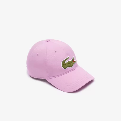 Lacoste Caps & Hats-Unisex Adjustable Organic Cotton Twill Cap