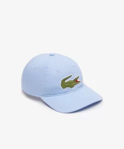 Lacoste Caps & Hats-Unisex Adjustable Organic Cotton Twill Cap