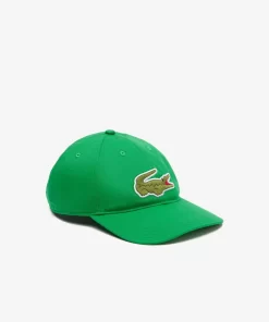 Lacoste Caps & Hats-Unisex Adjustable Organic Cotton Twill Cap