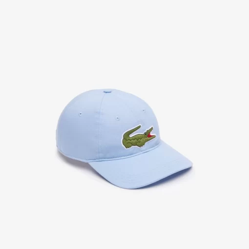 Lacoste Caps & Hats-Unisex Adjustable Organic Cotton Twill Cap