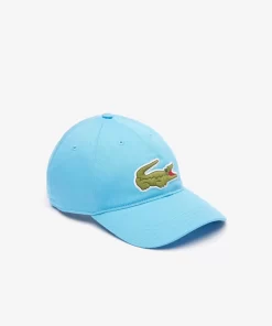 Lacoste Caps & Hats-Unisex Adjustable Organic Cotton Twill Cap