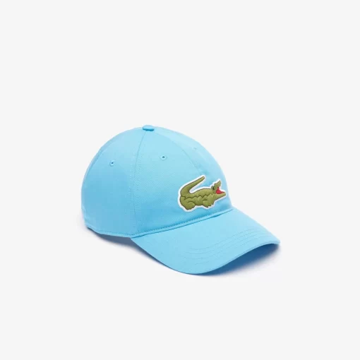 Lacoste Caps & Hats-Unisex Adjustable Organic Cotton Twill Cap