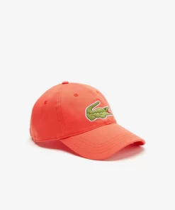 Lacoste Caps & Hats-Unisex Adjustable Organic Cotton Twill Cap