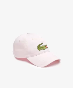 Lacoste Caps & Hats-Unisex Adjustable Organic Cotton Twill Cap