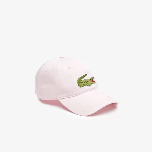 Lacoste Caps & Hats-Unisex Adjustable Organic Cotton Twill Cap