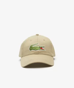 Lacoste Caps & Hats-Unisex Adjustable Organic Cotton Twill Cap