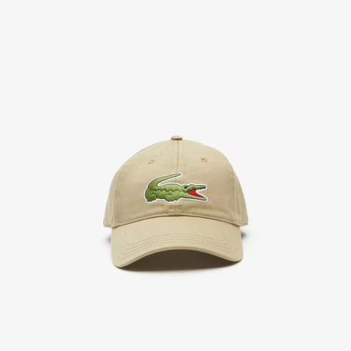 Lacoste Caps & Hats-Unisex Adjustable Organic Cotton Twill Cap