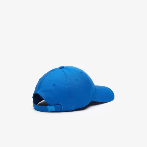 Lacoste Caps & Hats-Unisex Adjustable Organic Cotton Twill Cap