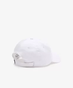 Lacoste Caps & Hats-Unisex Adjustable Organic Cotton Twill Cap