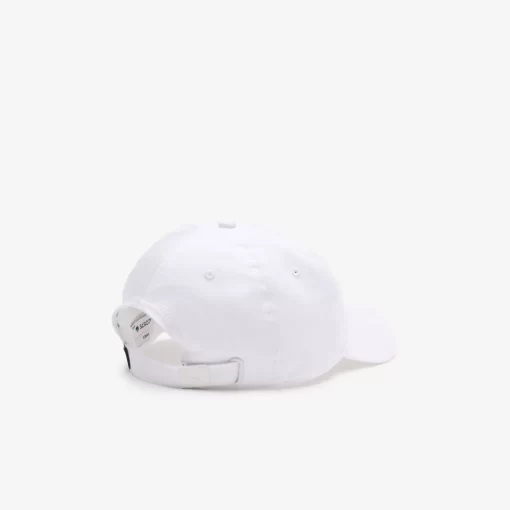 Lacoste Caps & Hats-Unisex Adjustable Organic Cotton Twill Cap