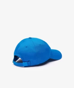 Lacoste Caps & Hats-Unisex Adjustable Organic Cotton Twill Cap