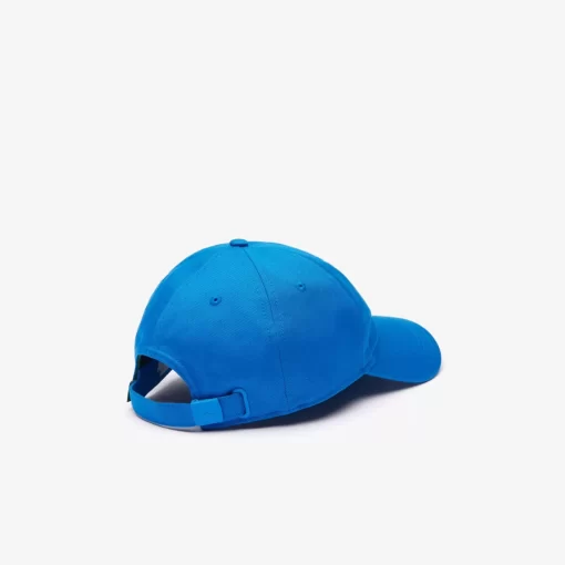 Lacoste Caps & Hats-Unisex Adjustable Organic Cotton Twill Cap