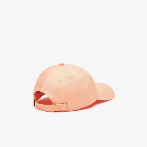 Lacoste Caps & Hats-Unisex Adjustable Organic Cotton Twill Cap