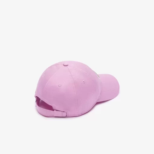 Lacoste Caps & Hats-Unisex Adjustable Organic Cotton Twill Cap