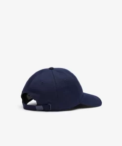 Lacoste Caps & Hats-Unisex Adjustable Organic Cotton Twill Cap