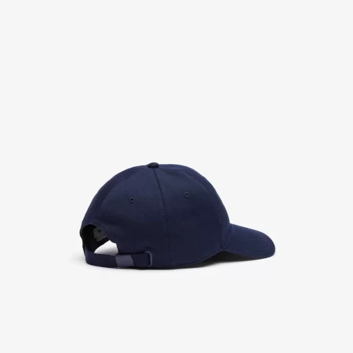 Lacoste Caps & Hats-Unisex Adjustable Organic Cotton Twill Cap