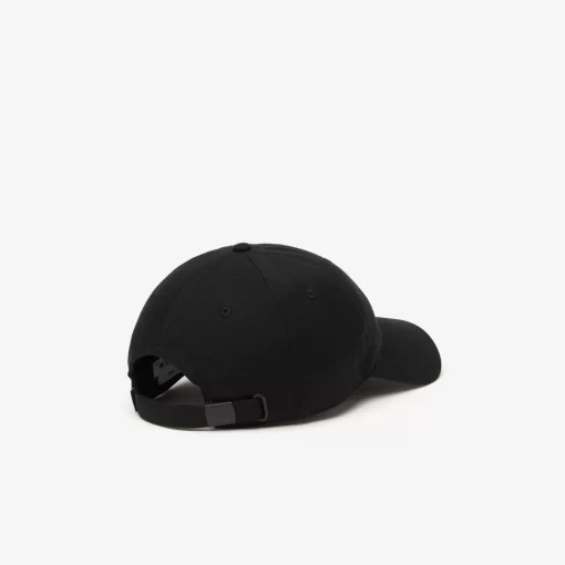 Lacoste Caps & Hats-Unisex Adjustable Organic Cotton Twill Cap