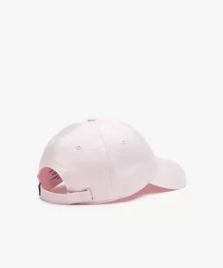 Lacoste Caps & Hats-Unisex Adjustable Organic Cotton Twill Cap