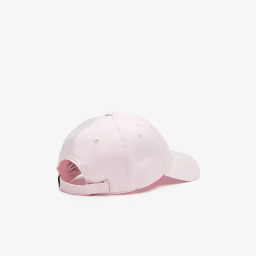 Lacoste Caps & Hats-Unisex Adjustable Organic Cotton Twill Cap