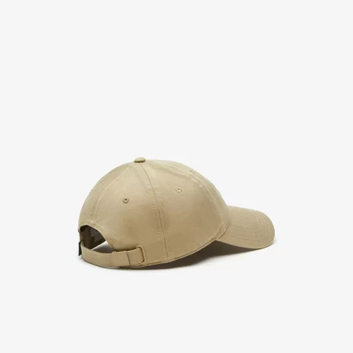 Lacoste Caps & Hats-Unisex Adjustable Organic Cotton Twill Cap