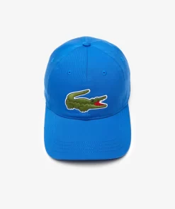 Lacoste Caps & Hats-Unisex Adjustable Organic Cotton Twill Cap