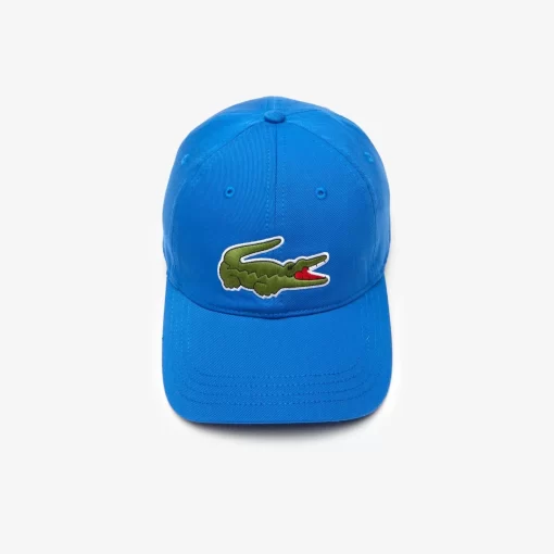 Lacoste Caps & Hats-Unisex Adjustable Organic Cotton Twill Cap