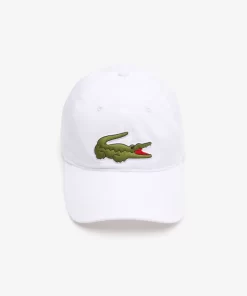 Lacoste Caps & Hats-Unisex Adjustable Organic Cotton Twill Cap