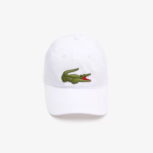 Lacoste Caps & Hats-Unisex Adjustable Organic Cotton Twill Cap