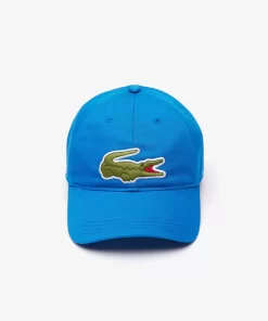 Lacoste Caps & Hats-Unisex Adjustable Organic Cotton Twill Cap